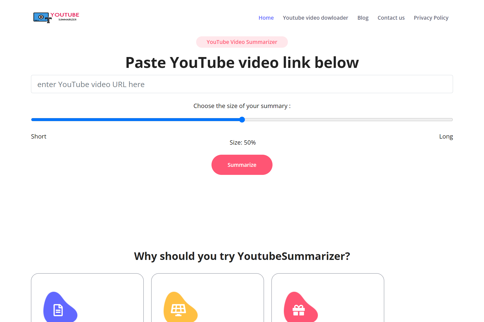 YouTube Summarizer